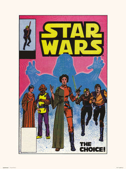 Art Print Star Wars 90 The Choice 30x40cm