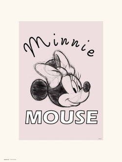 Art Print Disney Minnie Mouse 30x40cm