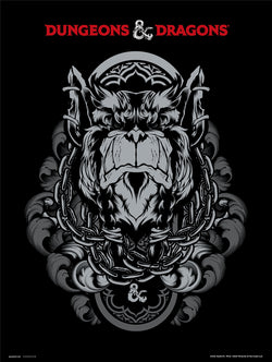 Art Print Dungeons And Dragons Bugbear 30x40cm