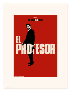 Art Print The Professor 30x40cm
