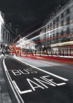 Art Print Jean-Jacques Bernier - Bus Lane 50x70cm