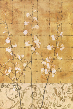 Art Print Chris Donovan - Blossoms in Gold II 62x93cm