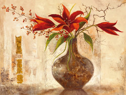 Art Print Anna Field - Red Lilies 80x60cm