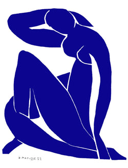 Art Print Henri Matisse - Nu bleu II 60x80cm