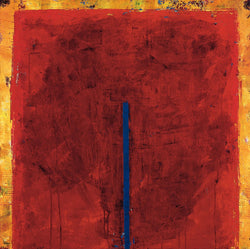 Art Print Ralf Bohnenkamp - Contrasting Red 98x98cm