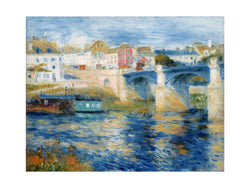 Art Print Auguste Renoir - Le pont a Chatu 80x60cm