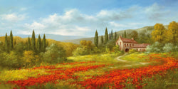 Art Print Heinz Schölnhammer - Tuscan Beauty II 100x50cm