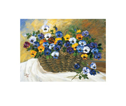 Art Print Ute von der Wehl - Bunt gemischt 50x42cm