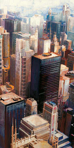 Art Print Wulf Reinshagen - Chicago II 50x100cm