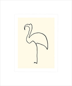 Art Print Pablo Picasso - Le flamand rose 50x60cm