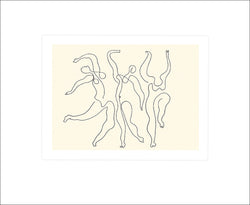 Art Print Pablo Picasso - Trois danseuses, 1924 60x50cm