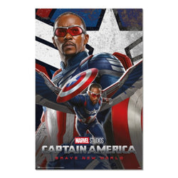 Poster Captain America Brave New World 61x91,5cm