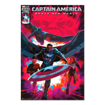 Poster Captain America Brave New World - Comic 61x91,5cm