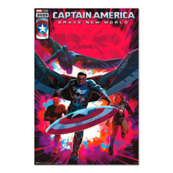 Poster Captain America Brave New World - Comic 61x91,5cm