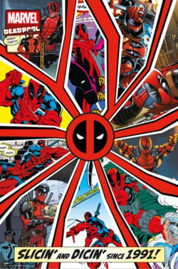 Poster Marvel Deadpool Comic 30 Years 61x91,5cm