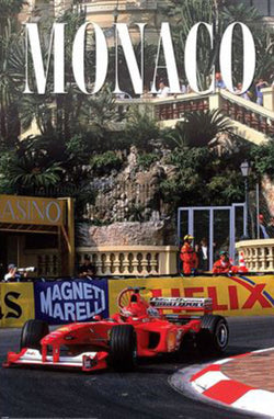 Poster Monaco Race 61x91,5cm