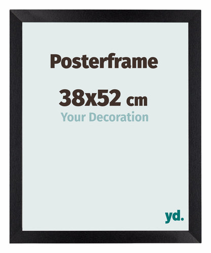 Poster Frame 38x52cm Black Matte MDF Parma