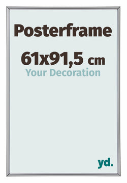 Poster Frame 61x91,5cm Silver High Gloss Plastic Paris