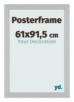 Poster Frame 61x91,5cm Silver Matte MDF Parma