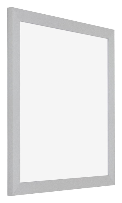 Poster Frame 40x40cm Silver Matte MDF Parma