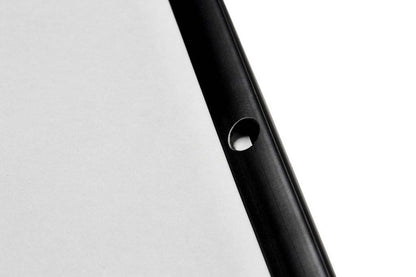 Poster Hangers Black 75cm - Strips with Hole Groove