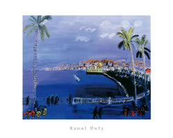 Art Print Raoul Dufy - Baie de Anges, Nice 50x40cm
