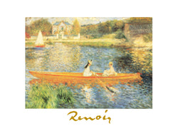Art Print Auguste Renoir - La Senna ad asnieres 70x50cm