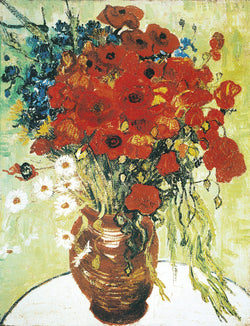 Art Print Vincent Van Gogh - Vase avec marguerite 60x80cm