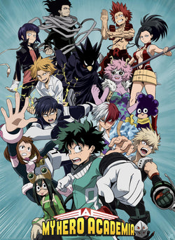 Poster My Hero Academia Heroes 38x52cm