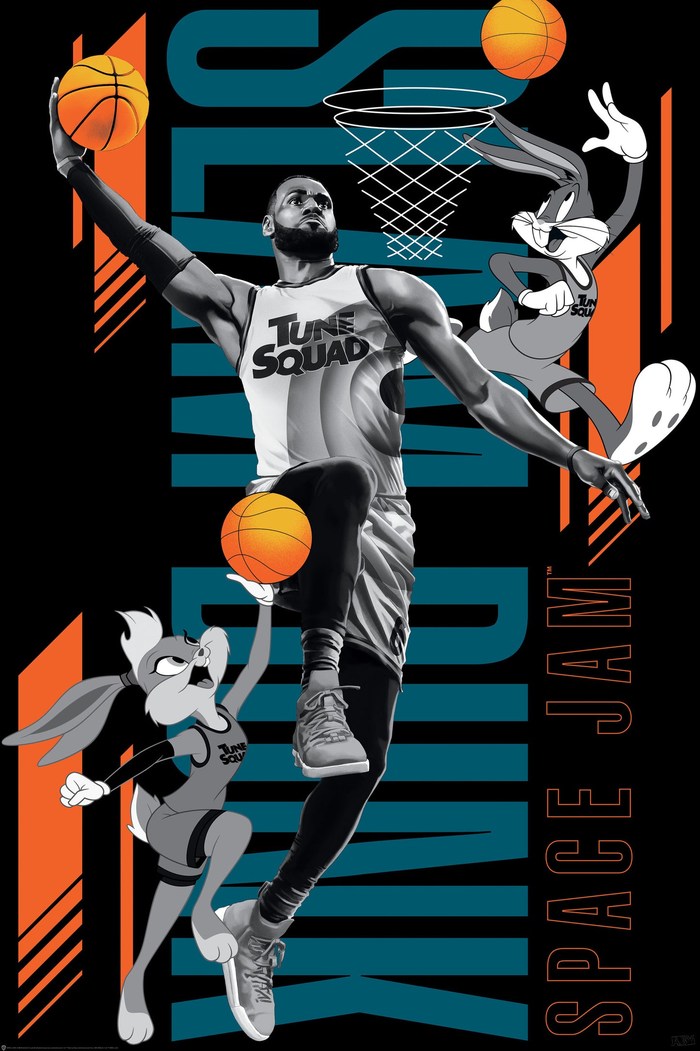 Poster Looney Tunes Space Jam 61x91,5cm