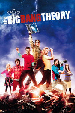 Poster The Big Bang Theory Casting 61x91,5cm