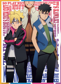 Poster Boruto Boruto and Kawaki 38x52cm