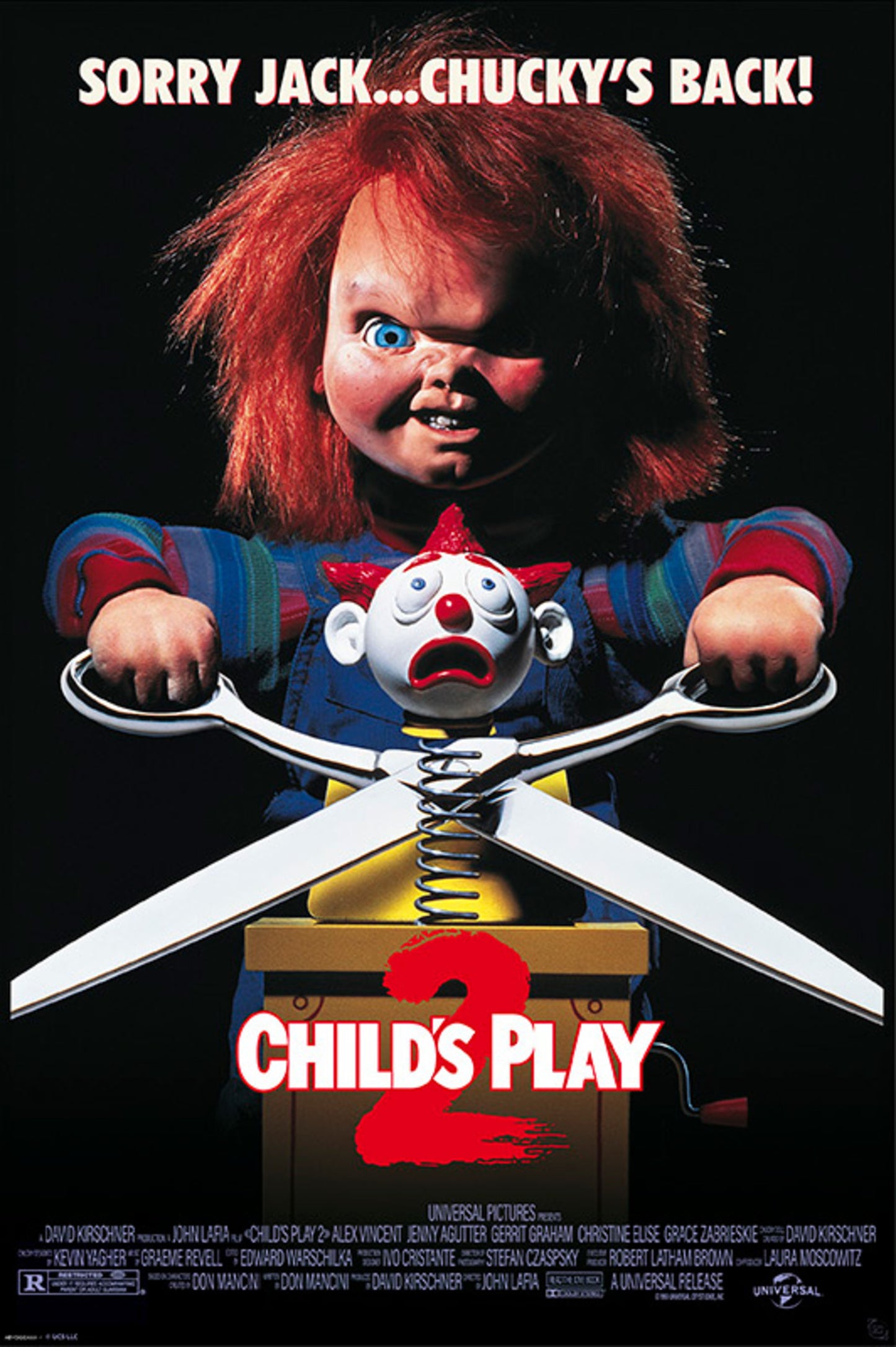 Poster Chucky Childs Play 2 61x91,5cm
