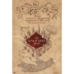 Poster Harry Potter The Marauders Map 61x91,5cm