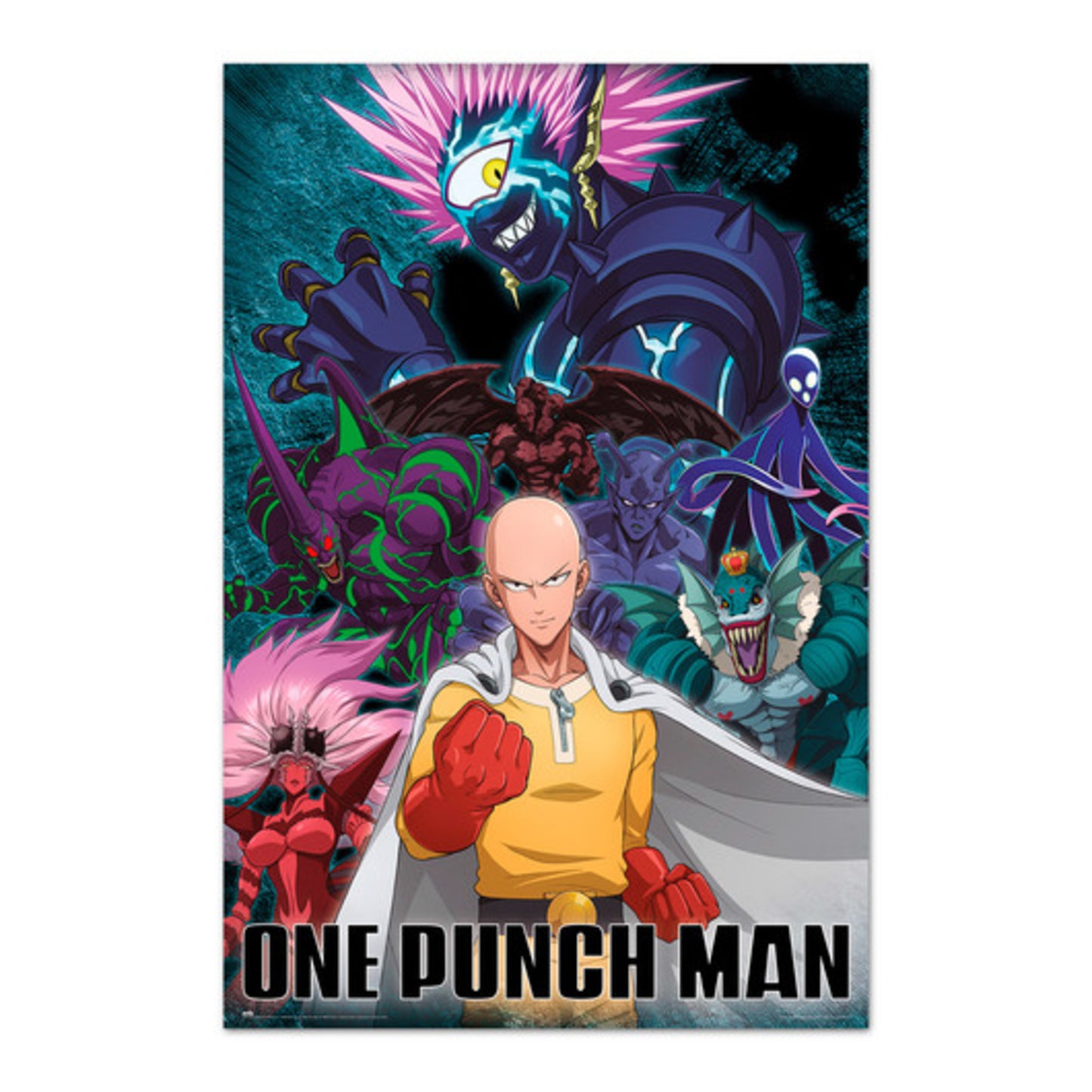 Poster One Punch Man Saitama vs. Villain 61x91,5cm