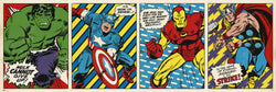 Poster Marvel Comics Triptico 158x53cm