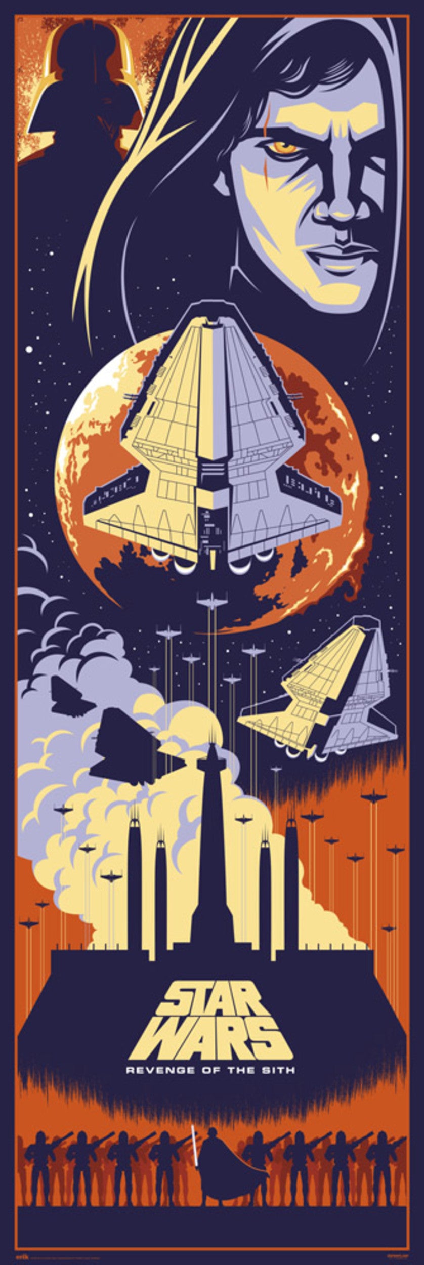Poster Star Wars Episode  III-b 53x158cm