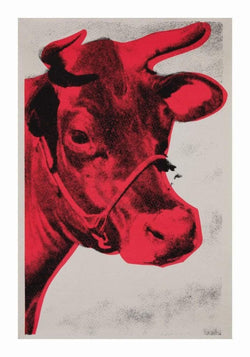 Art Print Andy Warhol - Cow 1976 70x100cm