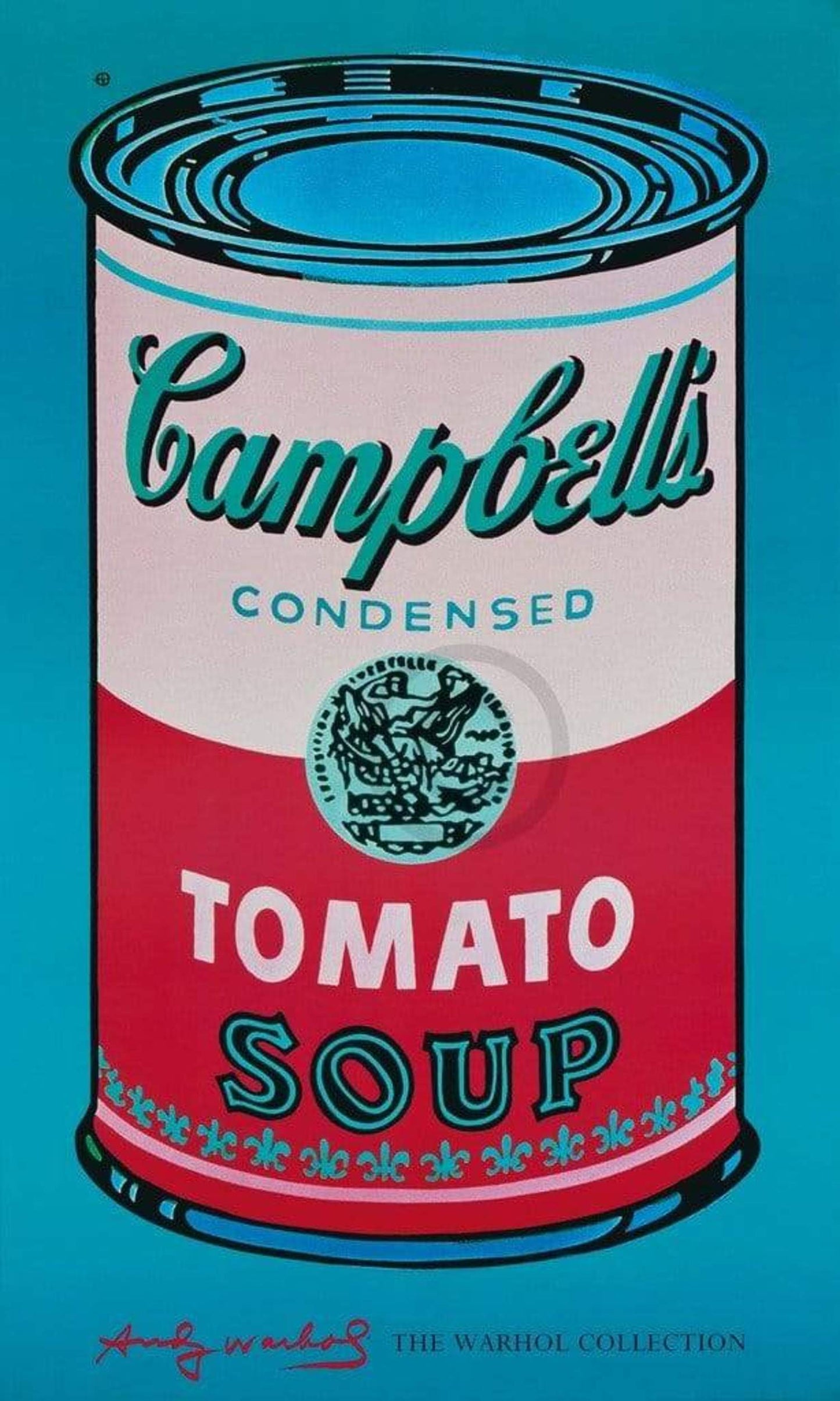 Art Print Andy Warhol Campbell's Soup 60x100cm