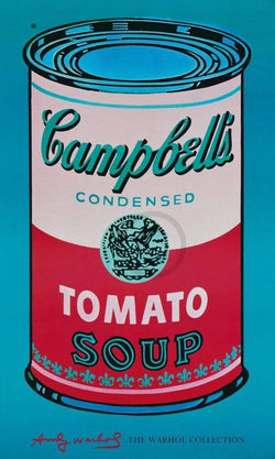 Art Print Andy Warhol Campbell's Soup 60x100cm