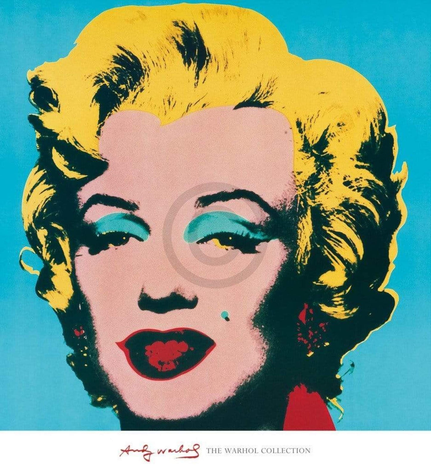 Art Print Andy Warhol - Marilyn 1967 - 65x71cm