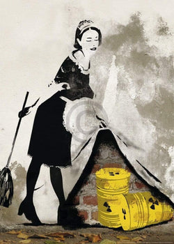 Art Print Edition Street - Behind the curtain 50x70cm