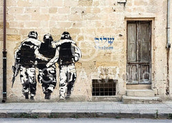 Art Print Edition Street - Shalom, Street Art Haifa 50x70cm