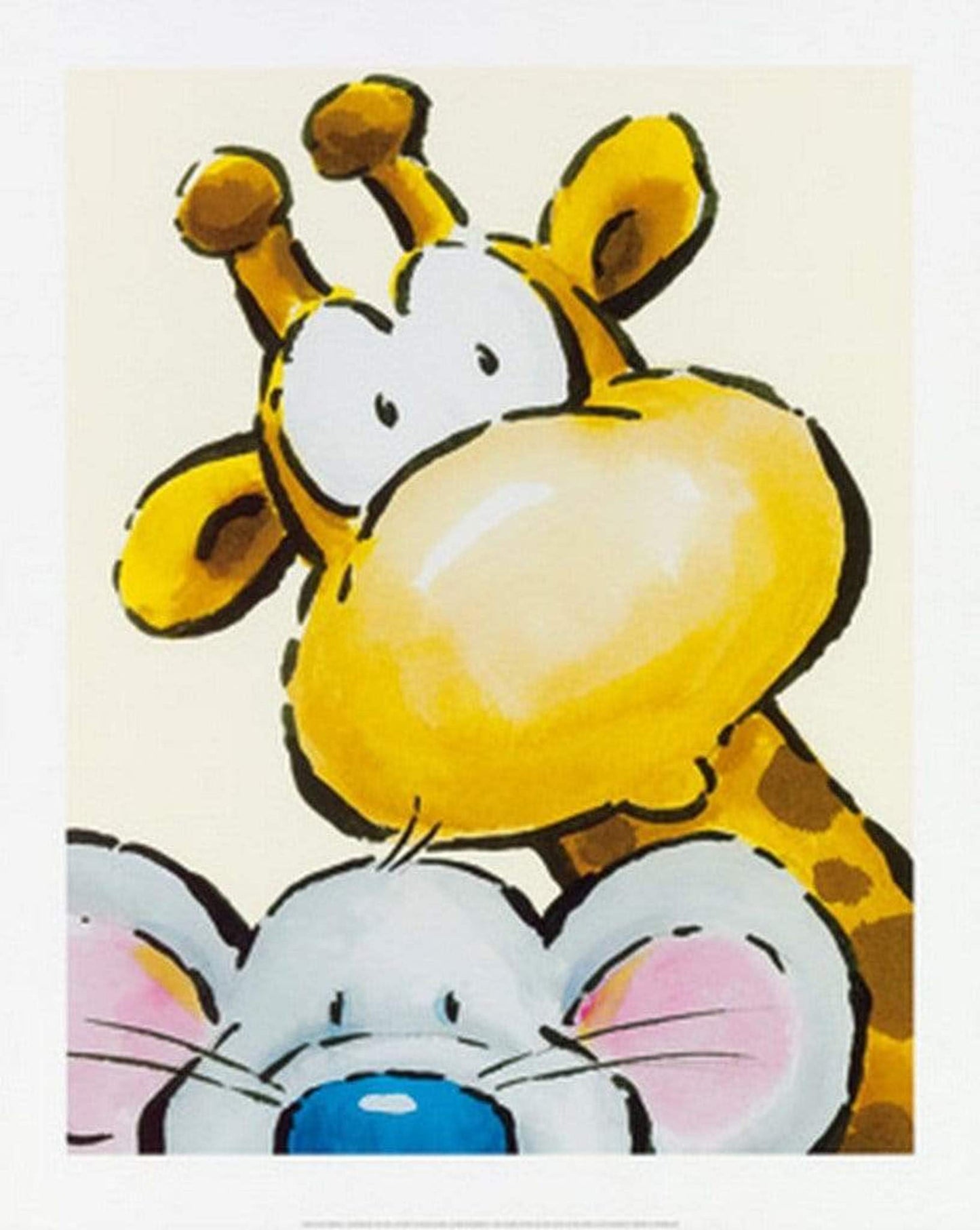 Art Print Jean Paul Courtsey - Funny Friends I 40x50cm