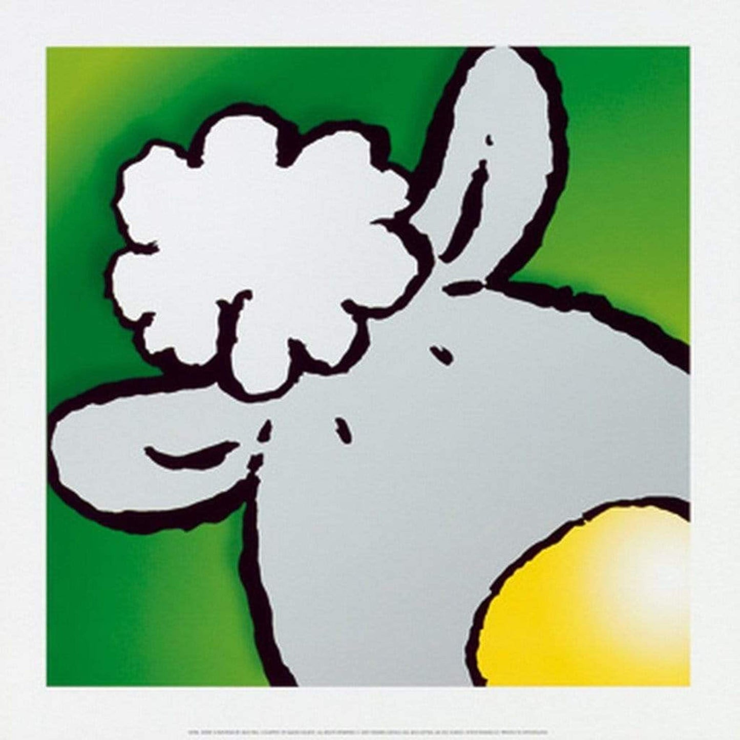 Art Print Jean Paul Courtsey - Sheep 30x30cm