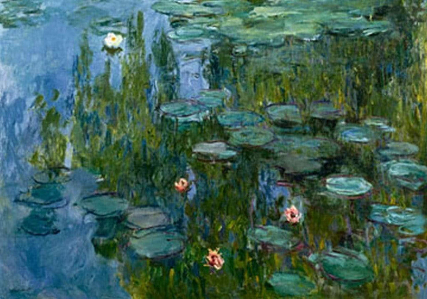 Art Print Claude Monet - Seerosen 100x70cm