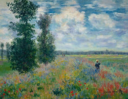 Art Print Claude Monet - Les Coquelicots 90x70cm