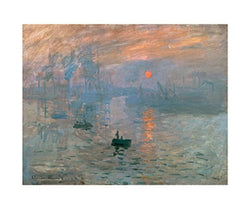 Art Print Claude Monet - Impression (Sonnenaufgang) 80x60cm