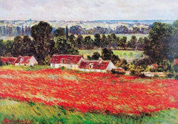 Art Print Claude Monet - Field of Poppies 100x70cm