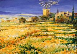Art Print Christian Sommer - Sommer auf Mallorca 100x70cm